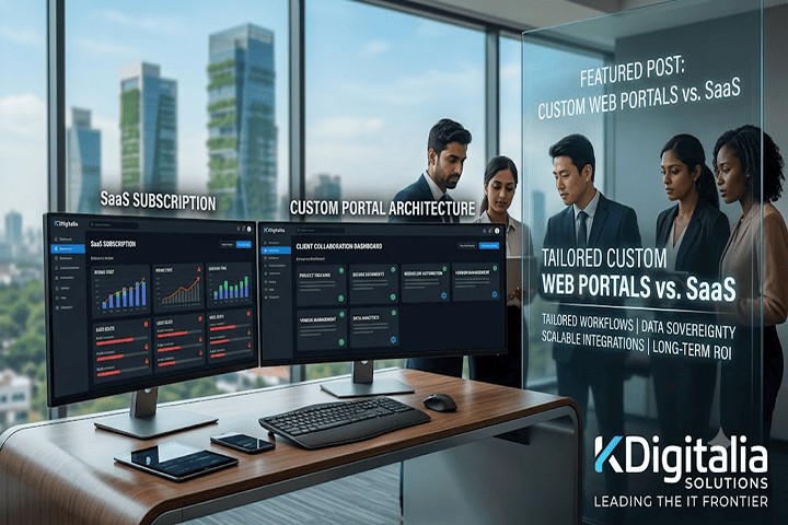 Custom Web Portals vs. Ready-Made SaaS: Strategic Guide